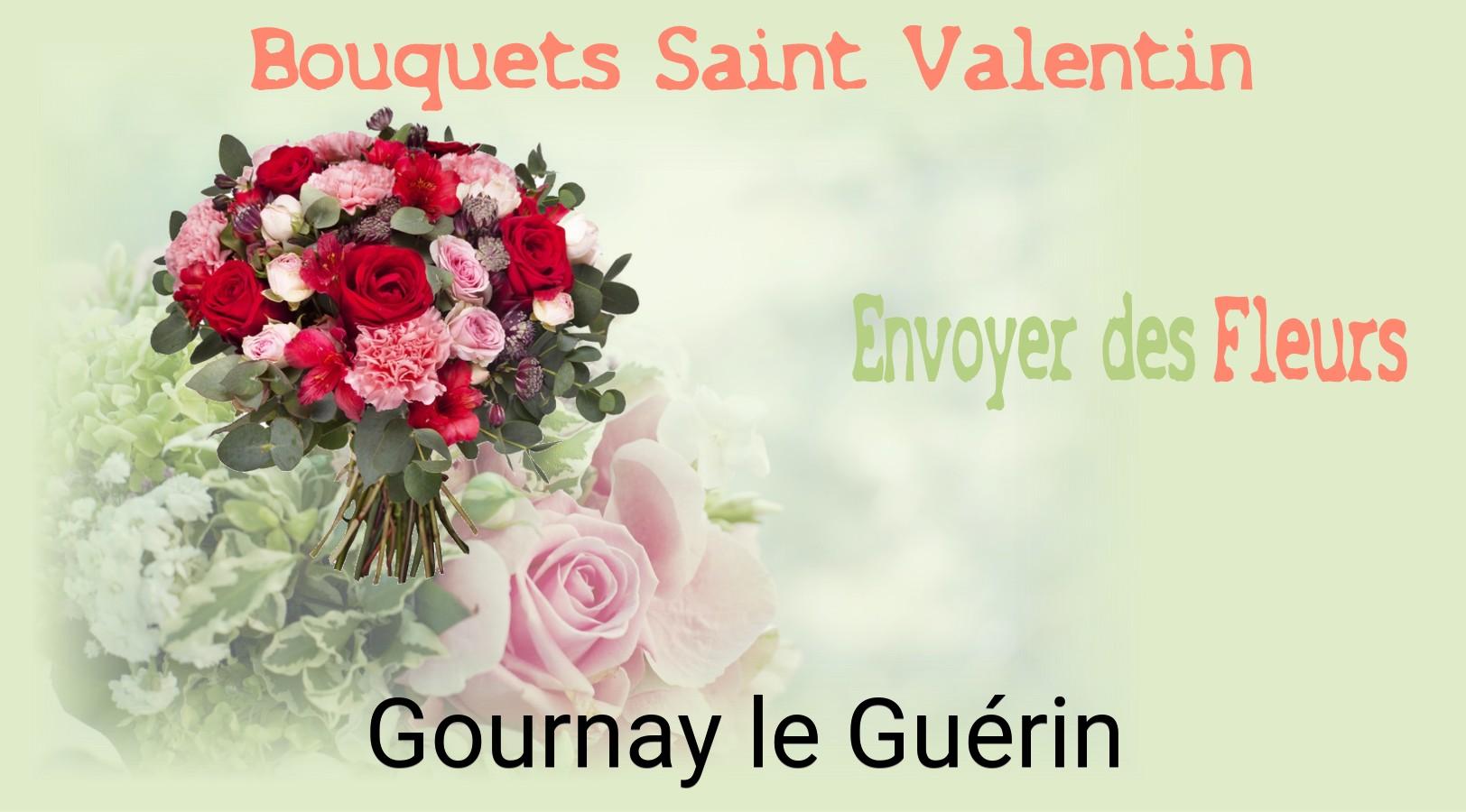 Roses de Saint-Valentin livrées à Gournay-le-Guérin